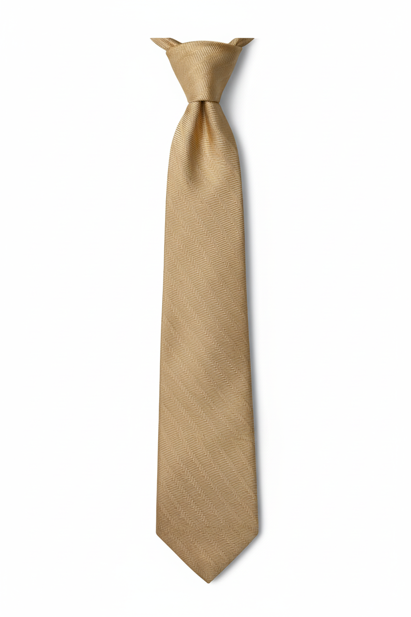 Corbata entera con nudo