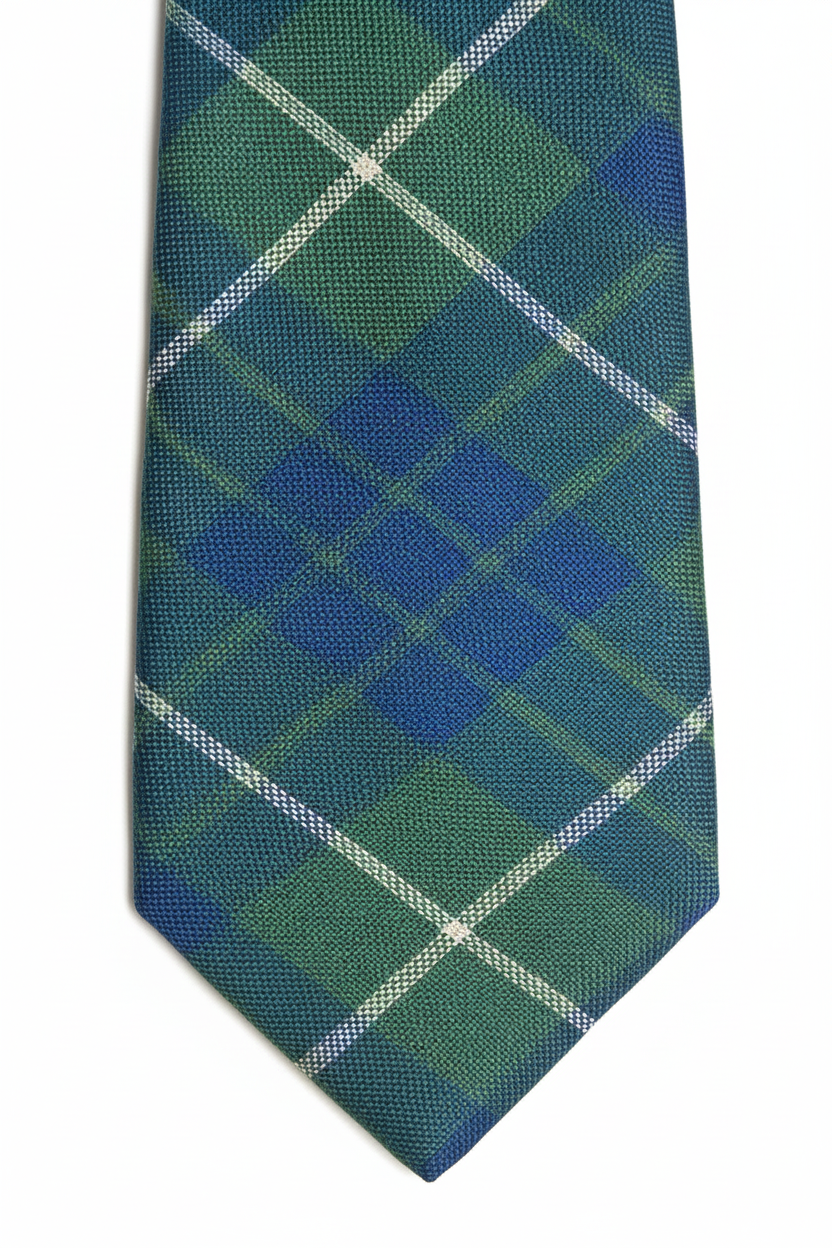 Detalle de cuadros escoceses