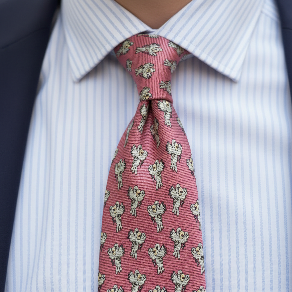 Detalle nudo corbata Little Island