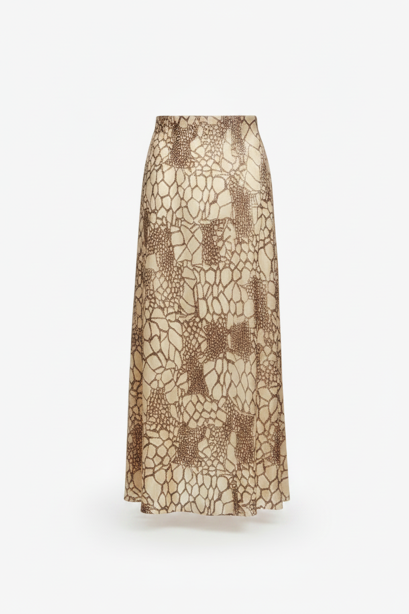 Falda Encaje Maxi Extra Larga