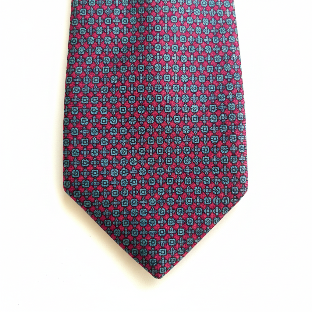 Magenta tie detail end