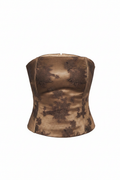 Top Bustier Brocado – Frontal