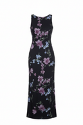 Vestido floral navy - frontal
